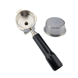 Páka s dvojitou výpustí 4Barista 51 mm – De’Longhi Dedica (černá rukojeť)