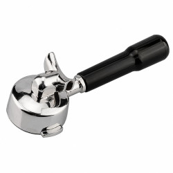 Páka s dvojitou výpustí 4Barista 58 mm – E61 (černá rukojeť)