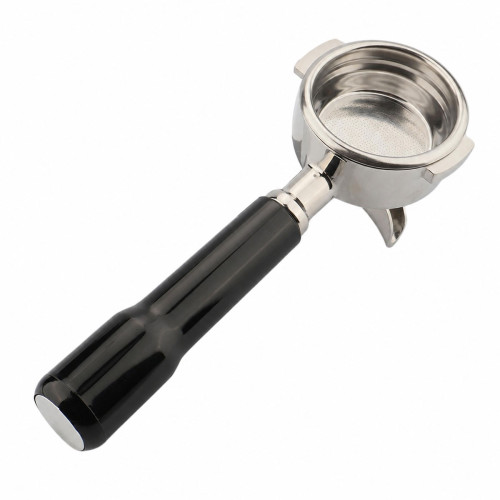 Páka s dvojitou výpustí 4Barista 58 mm – E61 (černá rukojeť)