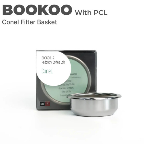 Recenze BooKoo × PCL Espresso Filter Basket 58mm - ConeL