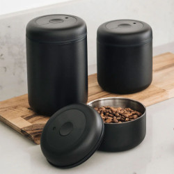 Fellow Atmos – vakuová dóza na kávu 0,4 l (matte black)