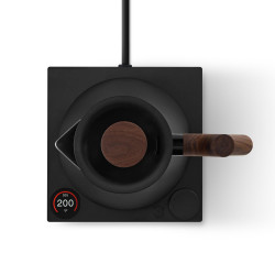 Fellow Corvo EKG PRO Matte Black with Walnut Handle | Elektrická rychlovarná konvice