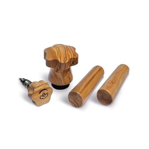 La Pavoni wood handles kit (Legno olivo) – sada rukojetí