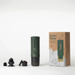 OutIn Nano 2 (Forest green) - cestovní kávovar