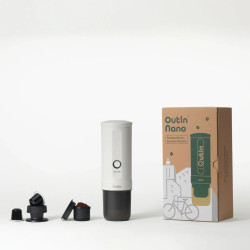OutIn Nano 2 (Pearl white) - cestovní kávovar