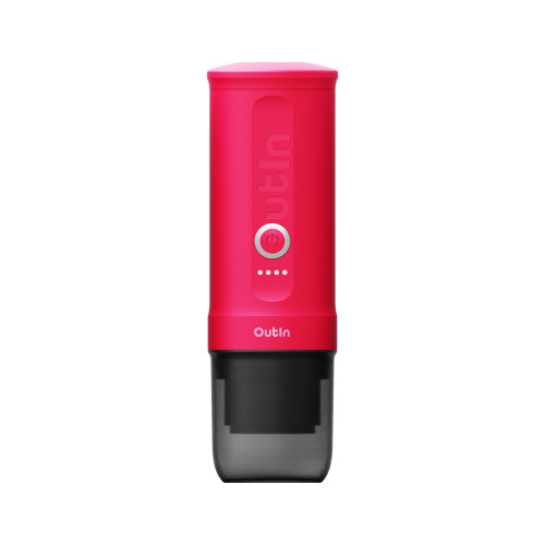 Outin Nano (Crimson Red) - cestovní kávovar