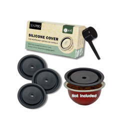 Silikonová víčka SEALPOD pro Nespresso Vertuo - 4 ks