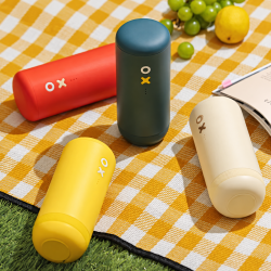 Timemore × Nuttii OX Lite – přenosný elektrický mlýnek na kávu (žlutý)