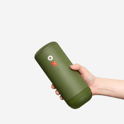 Timemore × Nuttii OX Lite – přenosný elektrický mlýnek na kávu (zelený)