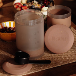 Wacaco Prestina (clay pink) – přenosný kávovar s integrovaným šálkem