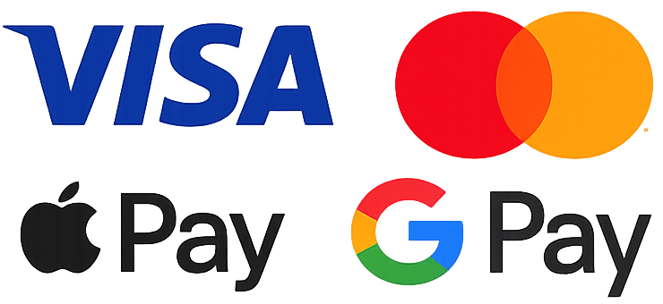 Online platba kartou / Apple Pay / Google Pay